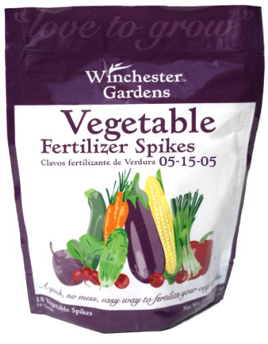 Winchester Gardens Vegetable Fertilizer Spikes With Micro-nutrients 18 Spikespack