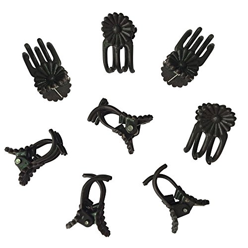 Kinglake® 100pcs Orchid Daisy Clips Garden Flower Plant Support Clips To Keep Plant Neat And Healthy (95200)