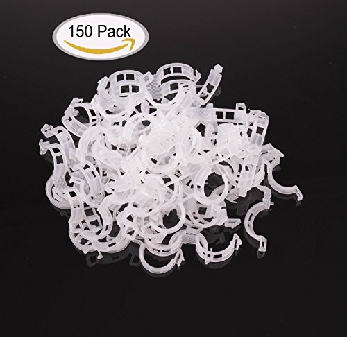 Purture150pcs Plant Support Garden Clips For Vine Vegetables,tomato Trellis Clips,makes Garden Vegetables To Grow