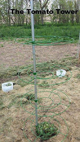 Tomato Cage Tower Heavy Duty Garden Plant Support System