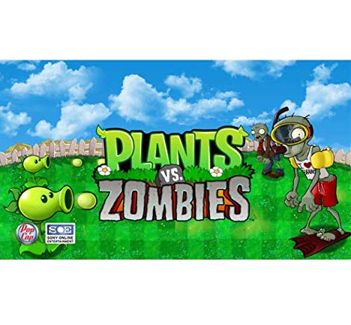 BOBONA Canvas Fabric Cloth Poster Custom Plants Vs Zombies Print Silk Fabric Home Decor Poste