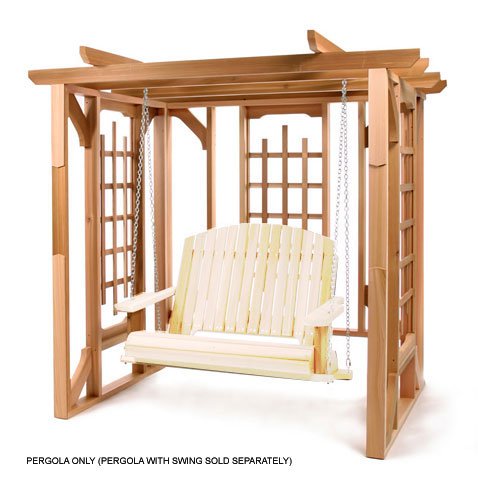 All Things Cedar Garden Pergola Arbor