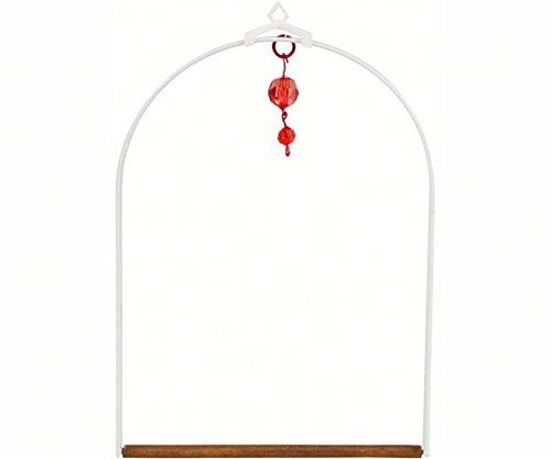 2 PACK White Arbor Swing