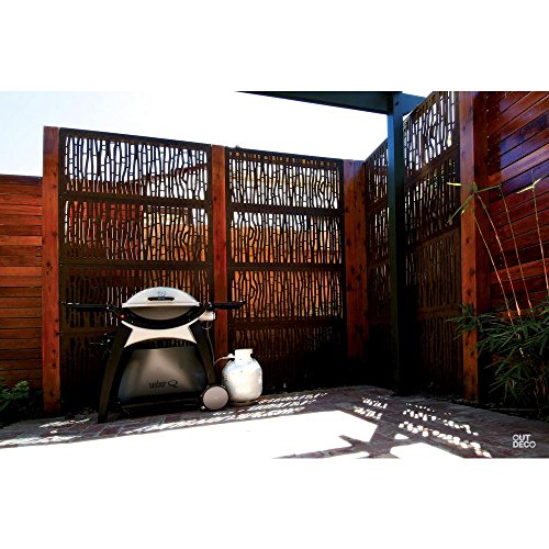516 in x 48 in x 24 in Bungalow Modular Hardwood Composite Decorative Fence Panel