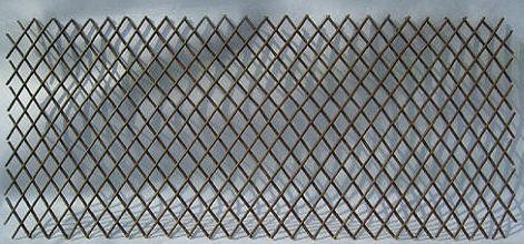 Willow Expandable Lattice Fence Panel 72W X 36H Set of 2