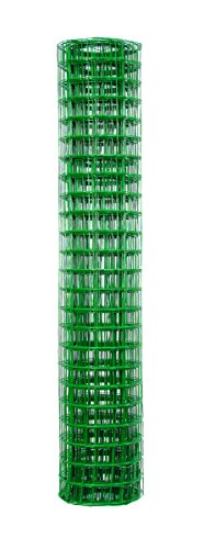 Garden Zone 48x50 Green Vinyl 3x2 16-Gauge Garden Fence