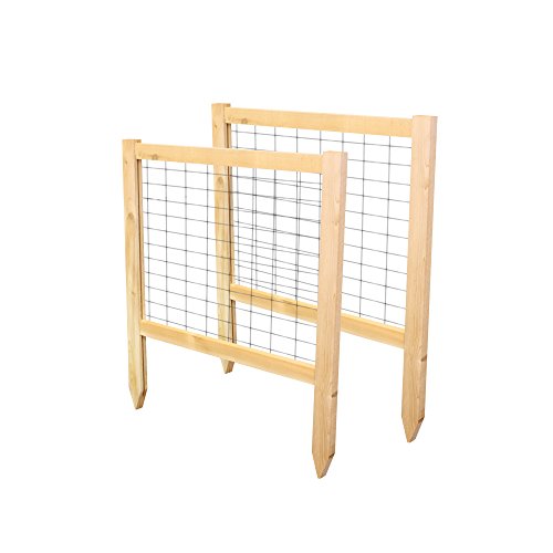 Greenes Fence 2 Critter Guard Cedar Garden Fence 2 Pack 235