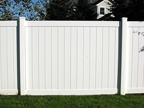 Vinyl Privacy Fence Panel Kit 6X8