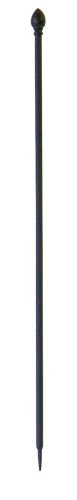Panacea Products 38-inch Garden Fence Post, Black