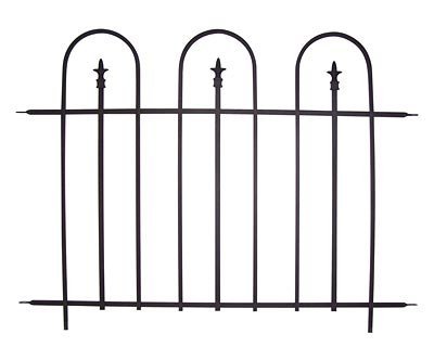 Panacea Triple Arch Garden Fence Sections 48W
