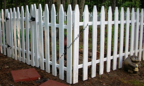 Garden Fence Paper Plans So Easy Beginners Look Like Experts Build Your Own Civil War Picket Style Using This