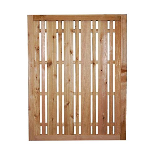 3 Ft X 25 Ft Western Red Cedar Privacy Lattice Fence Panel