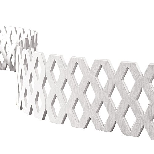 Lattice Fence Garden Border Set - 4 Pc