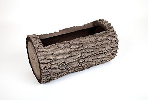 Real Planters H-1 Horizontal Log Planter Small