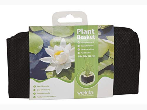 Flexible Fabric Aquatic Water Garden Pond Plant Basket 7 Inch Square