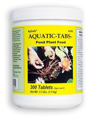 AgSafe A105 Aquatic-Tabs Pond Plant Food 300 Tablets by AGRITABS