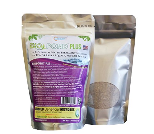 Biopond Plus 05 Lb Bag - Natural And Biological Water Treatment Solutions For Ponds Lakes Aquatic Koi Ponds