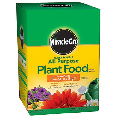 Miracle-gro 160101 Water-soluble All Purpose Plant Food 24-8-16 1-pound