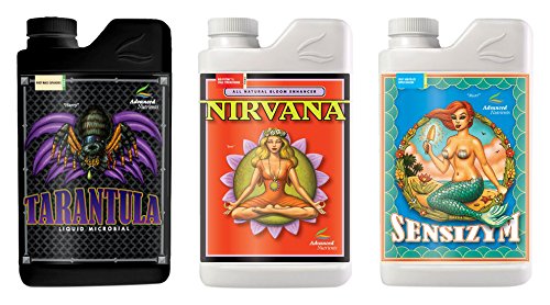 Advanced Nutrients Professional Grower Bundle Tarantula Nirvana Sensizym Plant Fertilizer Enhancer pH Balance 1 L