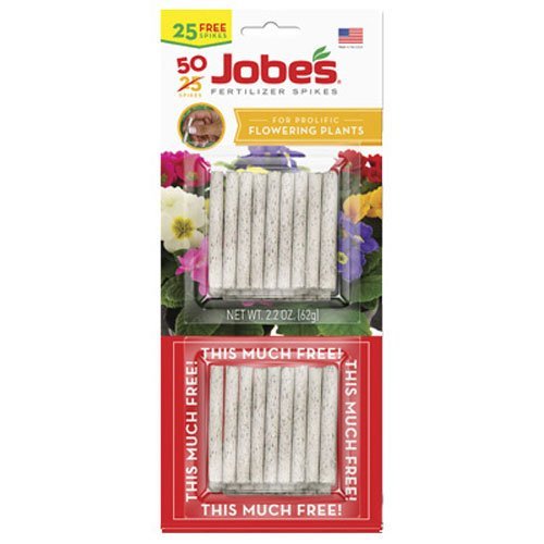 Jobes Flowering Plant Fertilizer Spikes Twin Pack