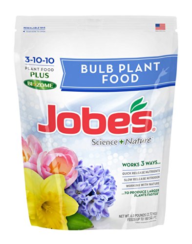 Jobes Granular Bulb Plant Fertilizer with Biozome 6-Pound Bag
