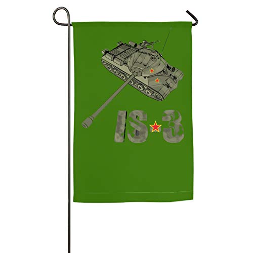 FGBFLAG is-3 Russian Tank Garden Flag- 18 X 12 Inch Outdoor Holiday Flags