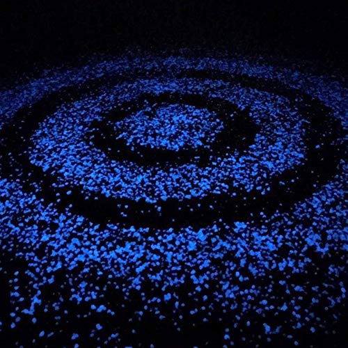 FairOnly 200Pcs Luminous Cobblestone for Walkway Garden Fish Tank Lawn Decor