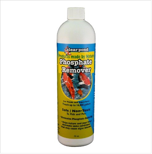 Clear Pond Phosphate Remover 16-Ounce