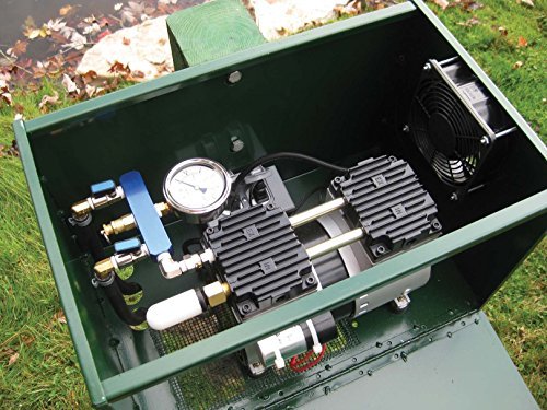 12 HP Sentinel Rocking Piston Deluxe Pond Aeration System PA66ADP Includes Diffusers