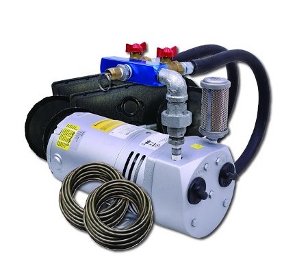 EasyPro PA50W Rotary Vane Pond Aeration System 14 HP Kit with Quick Sink Tubing