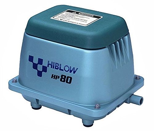 Hiblow Pond Aeration Pump - Free Shipping - Hp80 Air Pump Septic Ul Approved