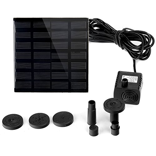 Klaren 12w 7v Solar Power Pond Oxygenator Air Pump Oxygen Pool Fishpond Fish