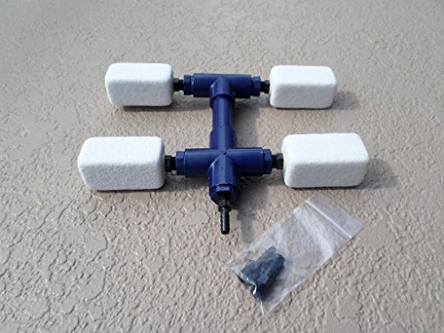 Koi Pond Aerator  Aquaponics  Hydroponics synergistic Diffuser Manifold Model Adm-0403 - Deicer - Airlift