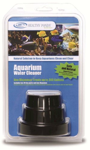 Healthy Ponds 50175 Aquarium Treatment Dispenser with 2 Refills