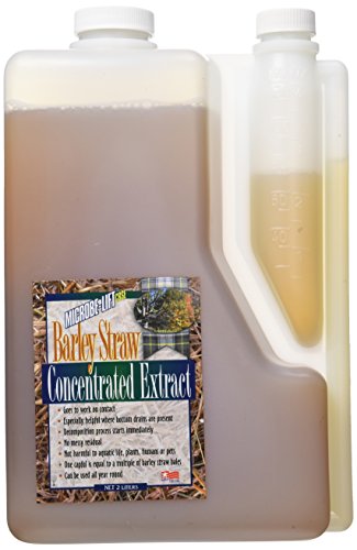 Ecological Labs Ael20071 Microbe Lift Barley Straw Extract Pond Conditioners For Aquarium 64-ounce