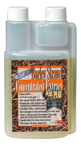 Microbe Lift 16-ounce Pond Barley Straw Concentrate Plus Peat Extract Concentrate B6