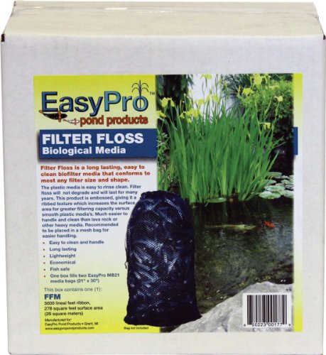 Easypro Ffm Filter Floss Bio-media For Ponds 3000-foot Roll