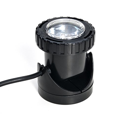 AGPtek Waterproof Pond Lights For Underwater Fountain Fish Pond Garden Used In Out Of Water 3 Led Kit