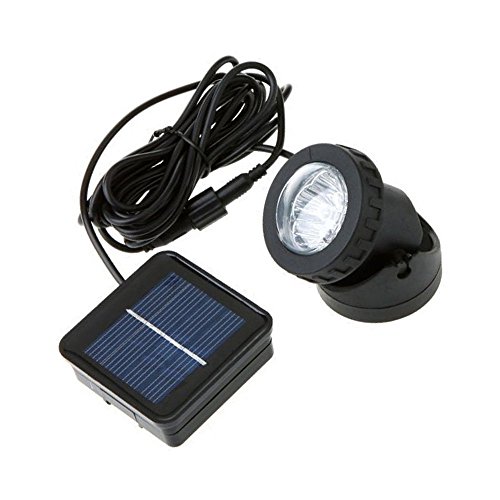 Lightess Solar Waterproof Led Pool Pond Spotlight For Garden Yard Landscape 6 Leds