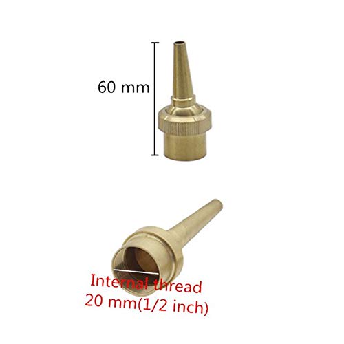 BoMiVa - 1Pc G12 G34 G1 Universal Direction Brass Straight Jet Fountain Sprinklers Copper Radial Jet Garden Pond Decoration Fountain