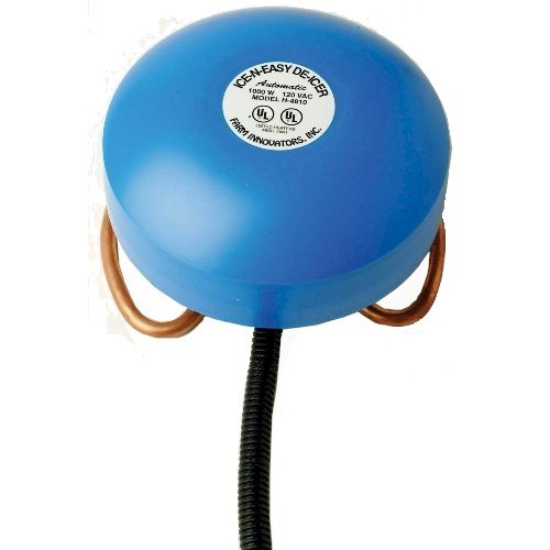 Farm Innovators Model H-4810 Economical Floating De-icer For Metal Tanks 1000-watt