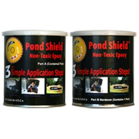 Pond Shield Epoxy Pond Coating 15 Qt Kit Competition Blue new