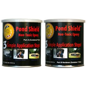 Pond Shield Epoxy Pond Coating 15 Qt Kit Competition Blue new