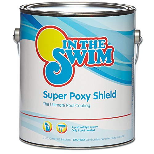In The Swim Super Poxy Shield Epoxy-Base Swimming Pool Paint - Black 1 Gallon