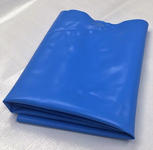 Blue Pond Liner - 6 x 6 in 30-mil Blue PVC for Koi Ponds Streams Fountains and Water Gardens