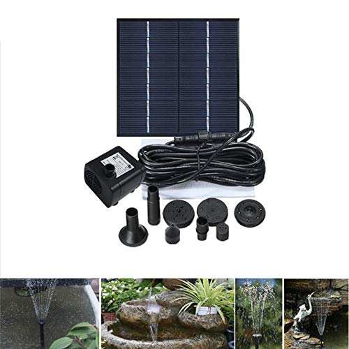 14 W Solar Fountain Water Pump for Bird Bath Outdoor Solar Water Pumps Panel Kit for Bird BathSmall PondSwimming PoolGardenPatio and Lawn