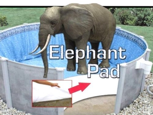 16 Ft Round Pool Liner Pad Elephant Guard Armor Shield Padding