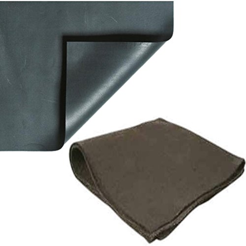 10' X 10' 20 Mil Pvc Pond Liner & Underlayment Combo