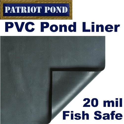 10 x 20 Patriot 20 mil PVC Pond Liner