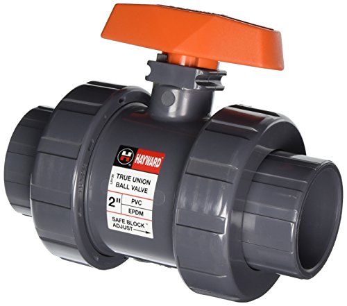 Hayward Tb1200ste 2-inch Pvc Tb Series Ball Valve With Epdm Seals And Socketthreaded End Connection